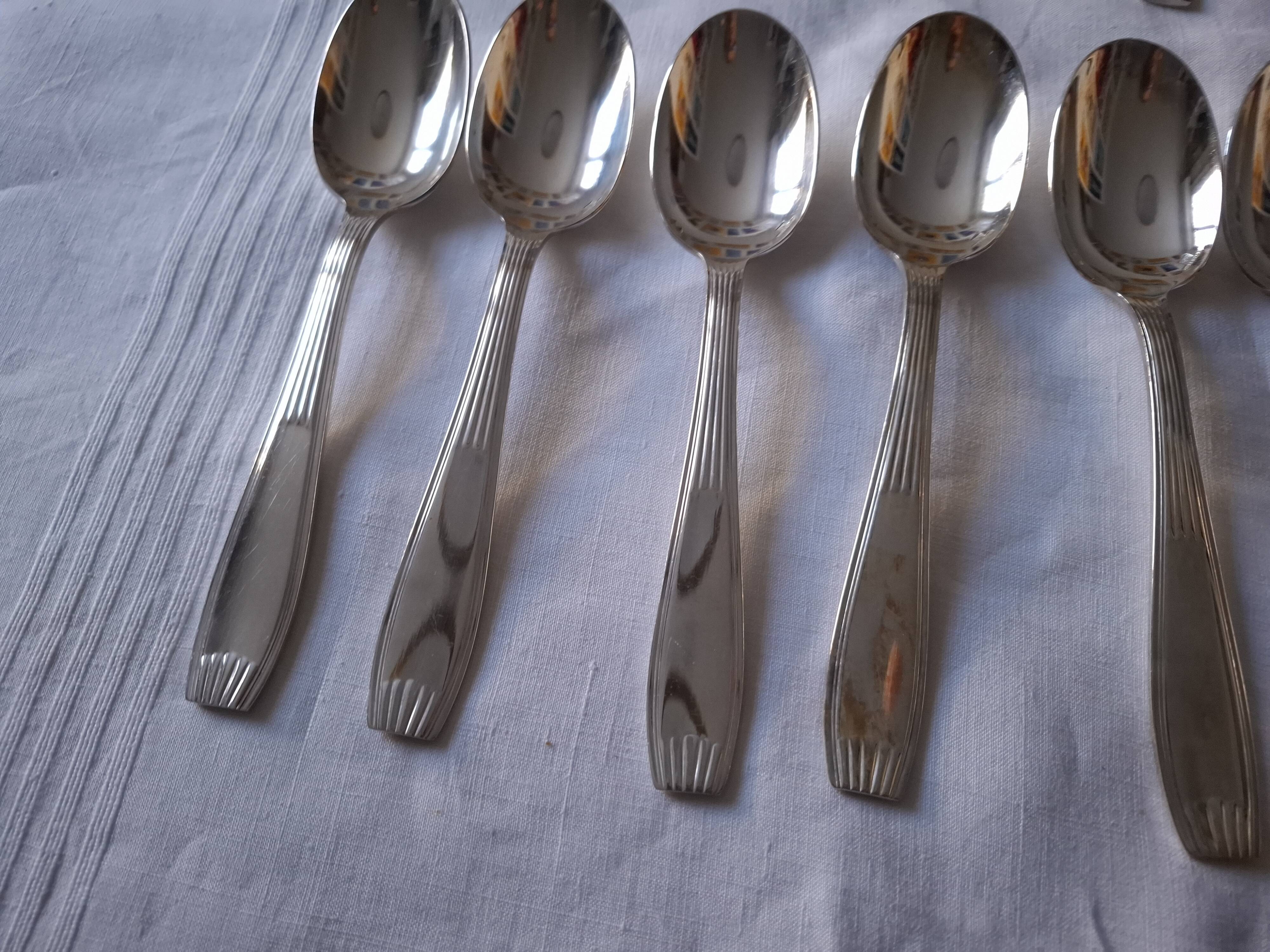 Alfemide christofle 49-piece cutlery set