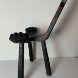 Brutalist pair of chairs