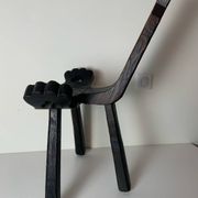 Brutalist pair of chairs