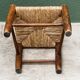 Straw children's chair
