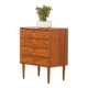 Danish teak chest of drawers, 1970s