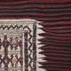 Vintage handmade Turkish rug 95x235 cm