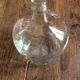 Clear glass demijohn carboy