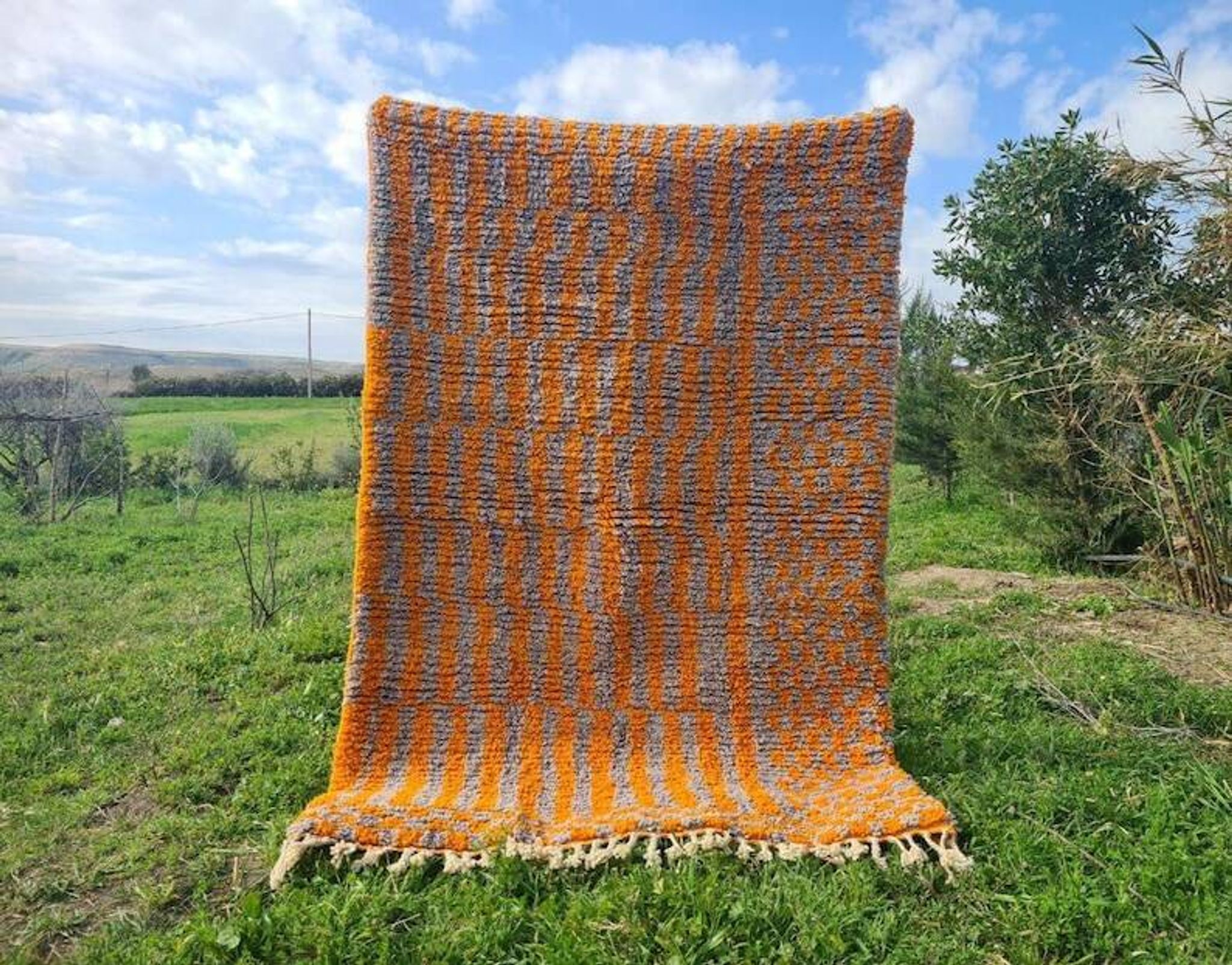 Grand Tapis bérbere marocain 300x200cm