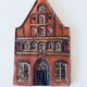 Decorative house wall pottery