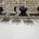 Lot 4 chaises
Flötotto pagwood 1960"