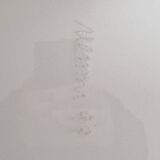 Anni Trenta Luce Chandelier by Venini in White Murano Glass