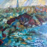 Paintings from 1950-60 oil on canvas