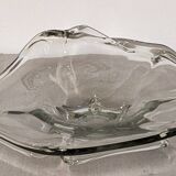 Fruit bowl or XXL pocket emptier in Murano glass, Italy circa 1970.