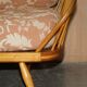 Vintage Ercol Windsor Studio 355 canapé / daybed, light wood, Mid-Century Modern design.