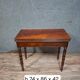 Mahogany game table – Louis-Philippe period, 19th century