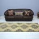 Orange & Brown Oushak Runner sku 2254