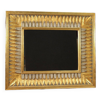 Grand miroir italien des années 70