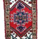 Tapis Vintage Hamadan en Laine, Années 1960, Élégance Classique