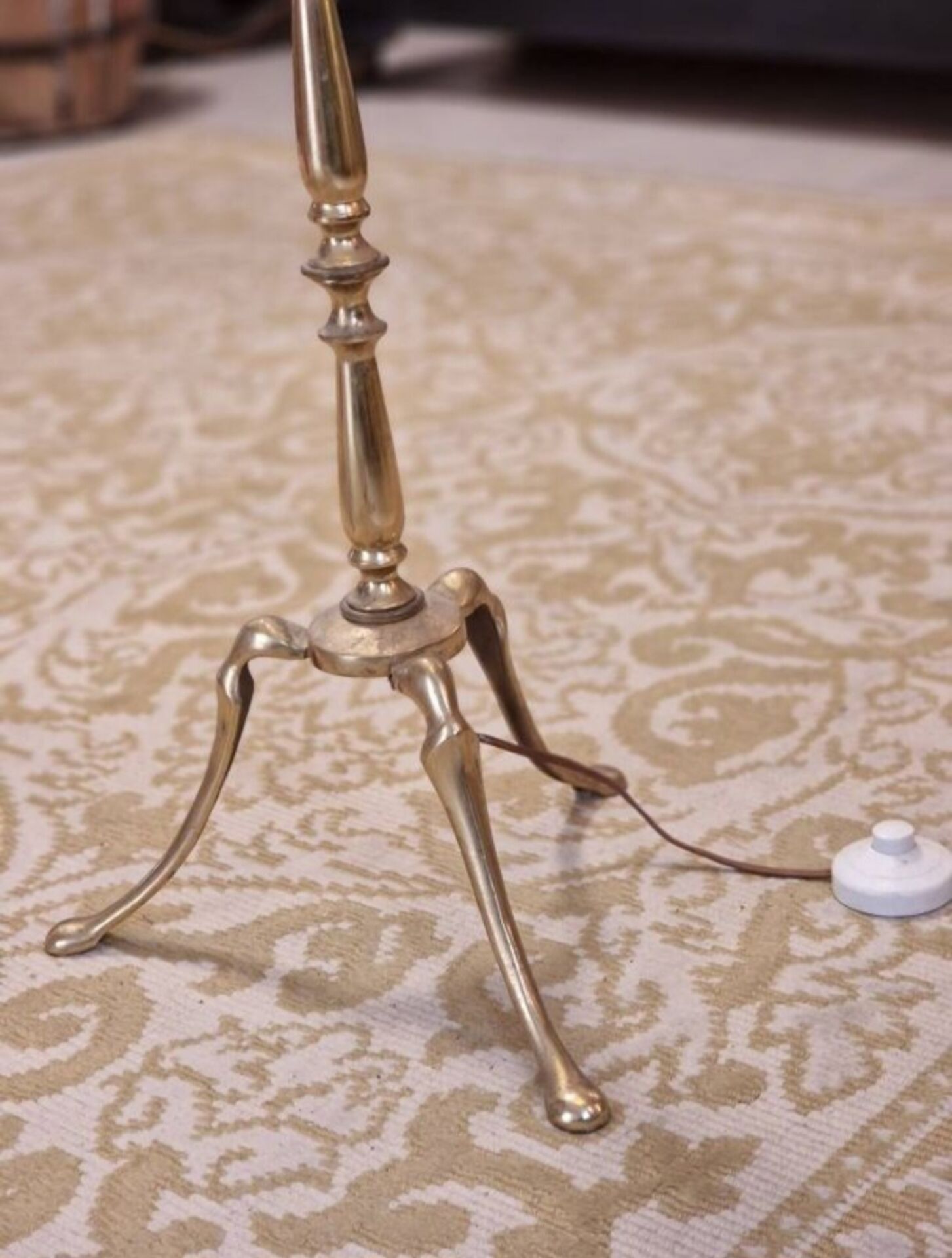 Lampadaire laiton