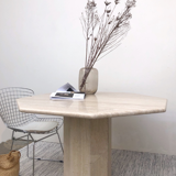 Travertine table