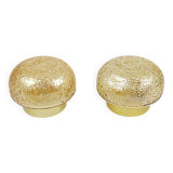 Pair of ceiling lamps, 1970s