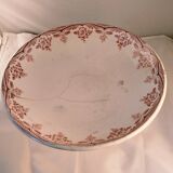 Antique service, fruit dish and 3 oval platters, ironstone