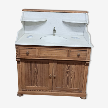 pitch pine bathroom cabinet