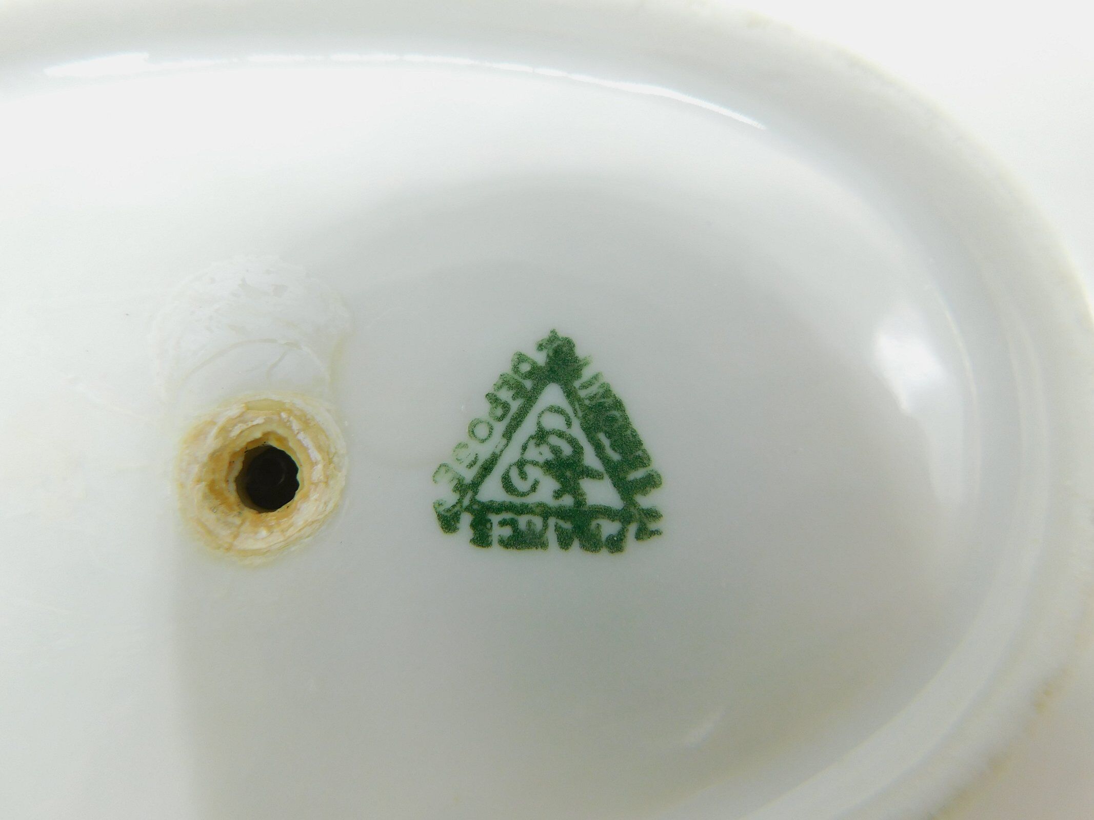 Limoges porcelain saucière - Martin Charles