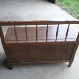 Petit Banc Coffre Chêne - XXè