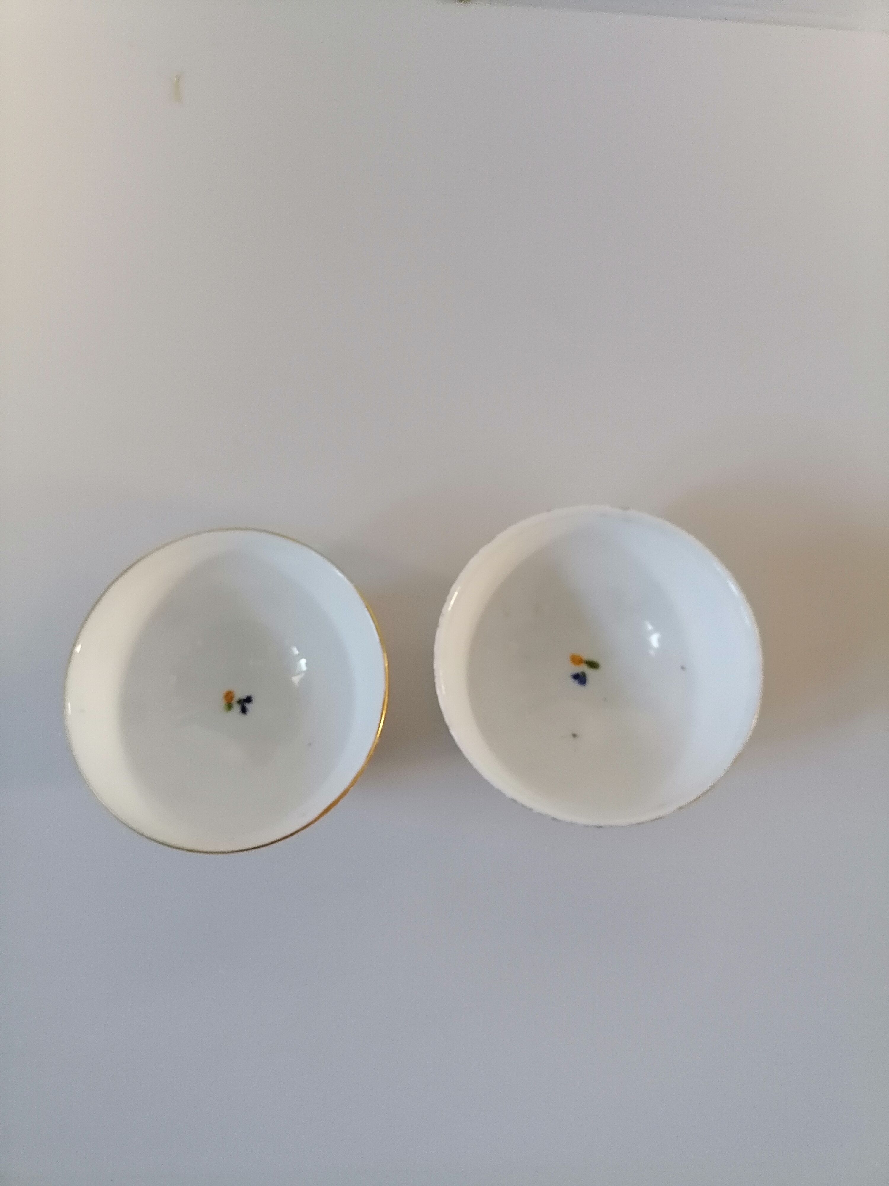 earthenware bowl two