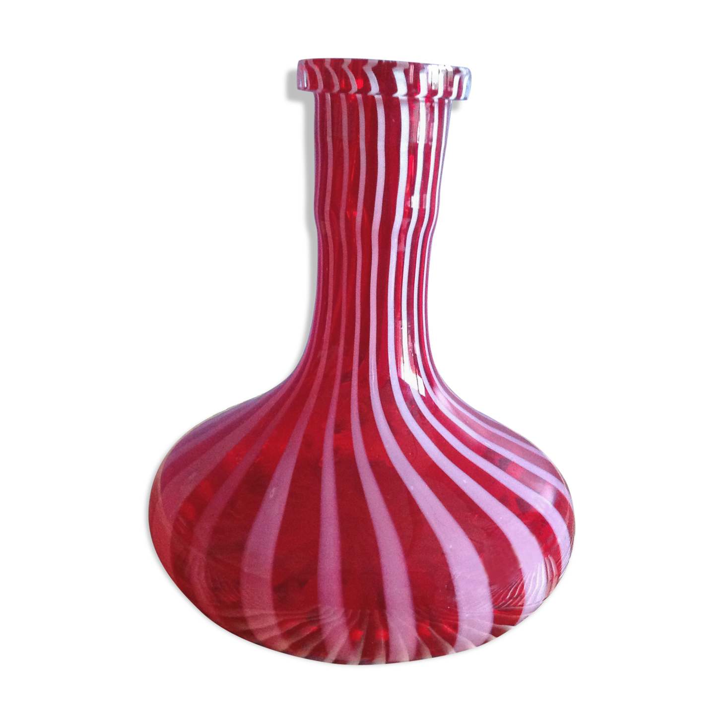 Vintage striped carafe