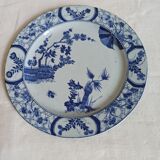 Creil Montereau Japan Plate
