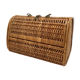 Wicker rattan basket from the 70s