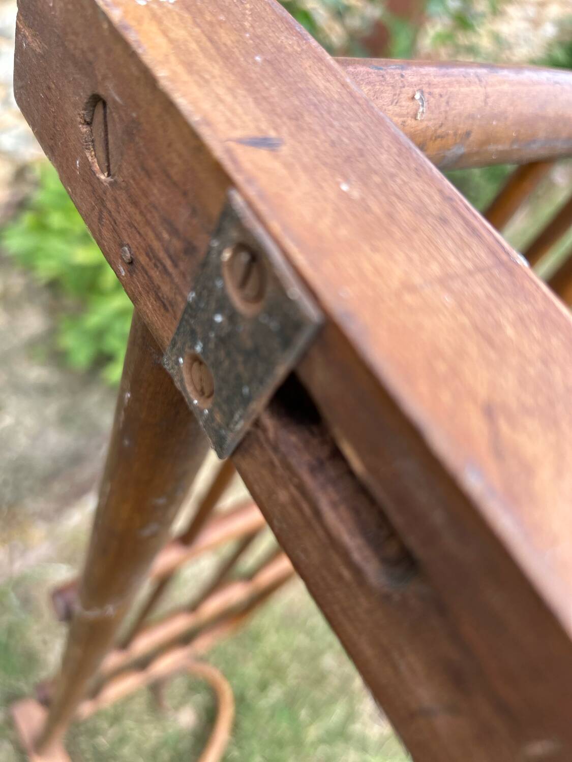 1900s bistro wall coat rack