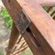 1900s bistro wall coat rack