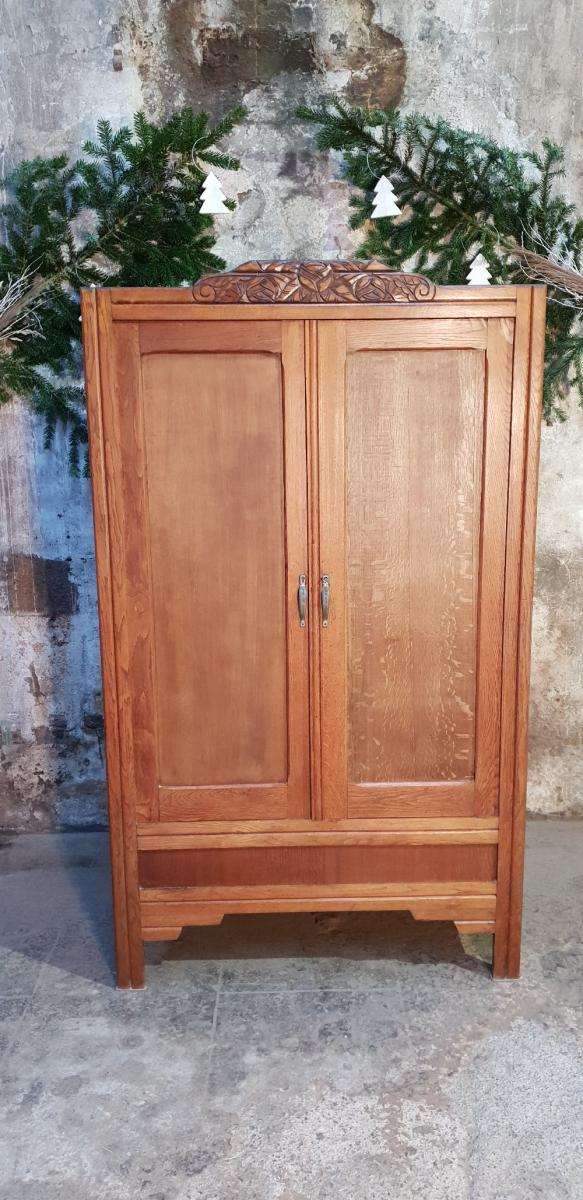 Old art-deco wardrobe