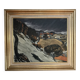 Reproduction "Melted snow at l'Estaque" oil on canvas