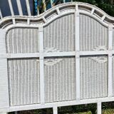 Rattan headboard