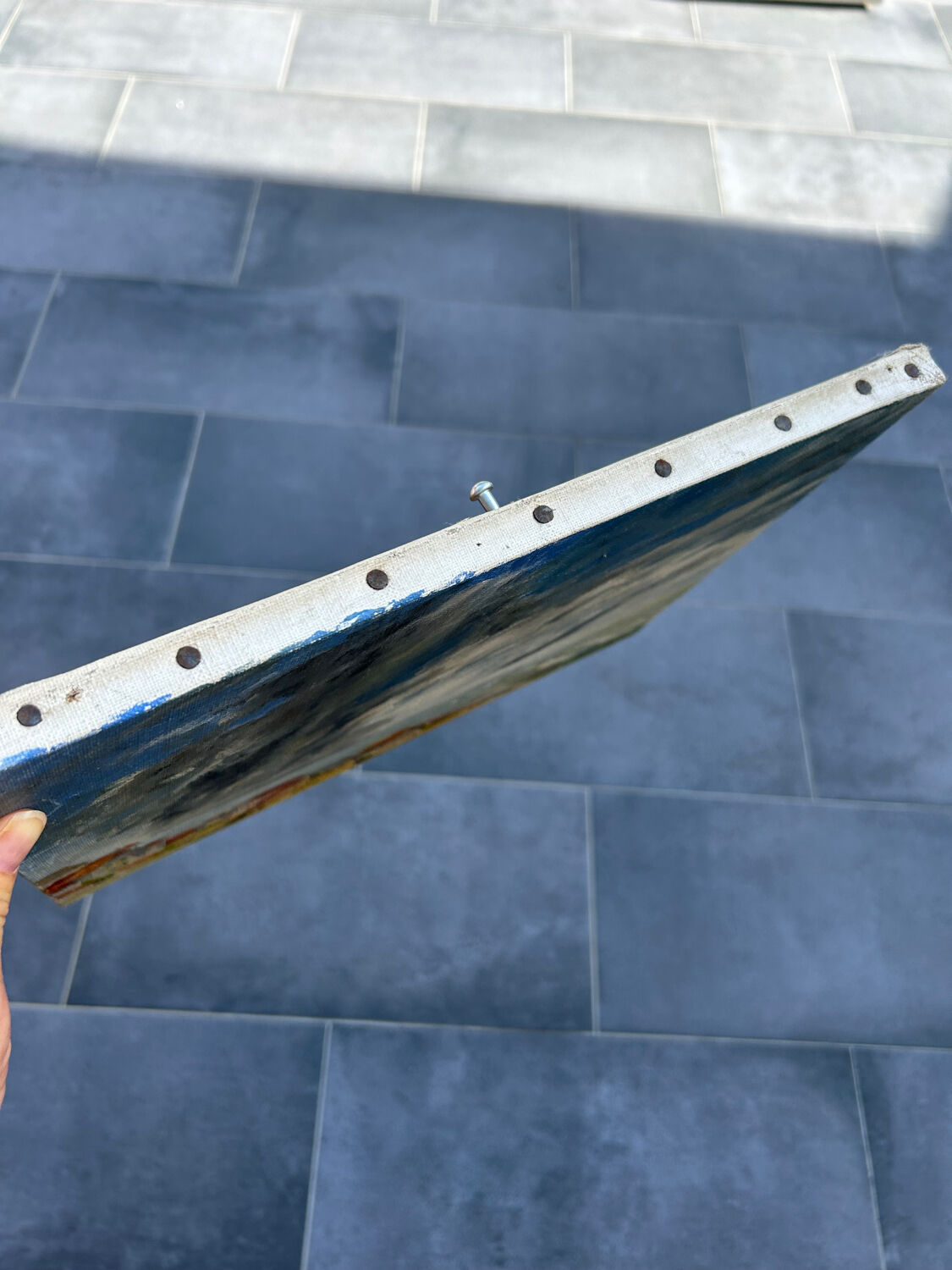 Seaside Hamlet Painting