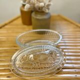 Vintage glass butter maker