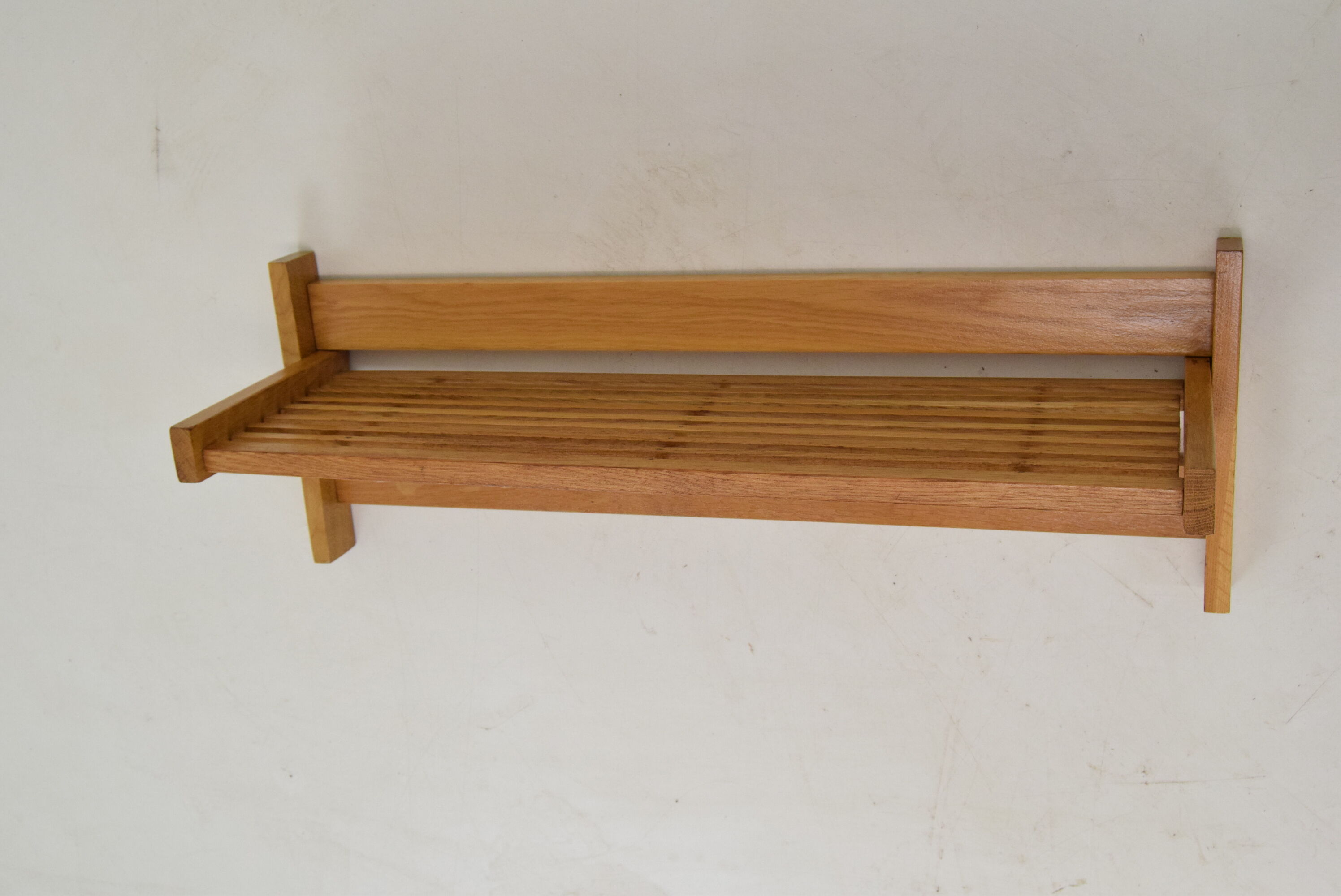 Mid-century Wall Shelf and Hook,1970's.