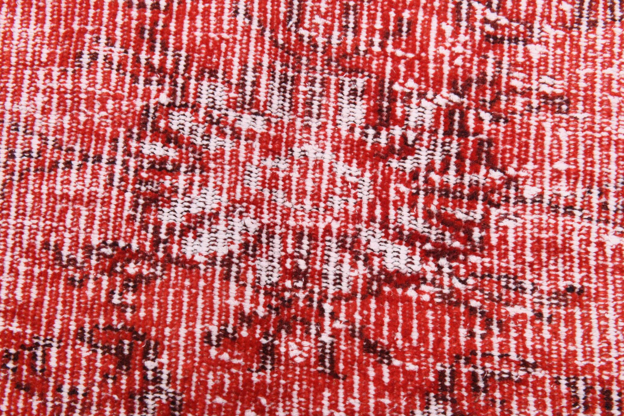 6x10 Rug For Dining Room Red Vintage Area Rug, 175x296Cm SK 3756