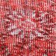 6x10 Rug For Dining Room Red Vintage Area Rug, 175x296Cm SK 3756