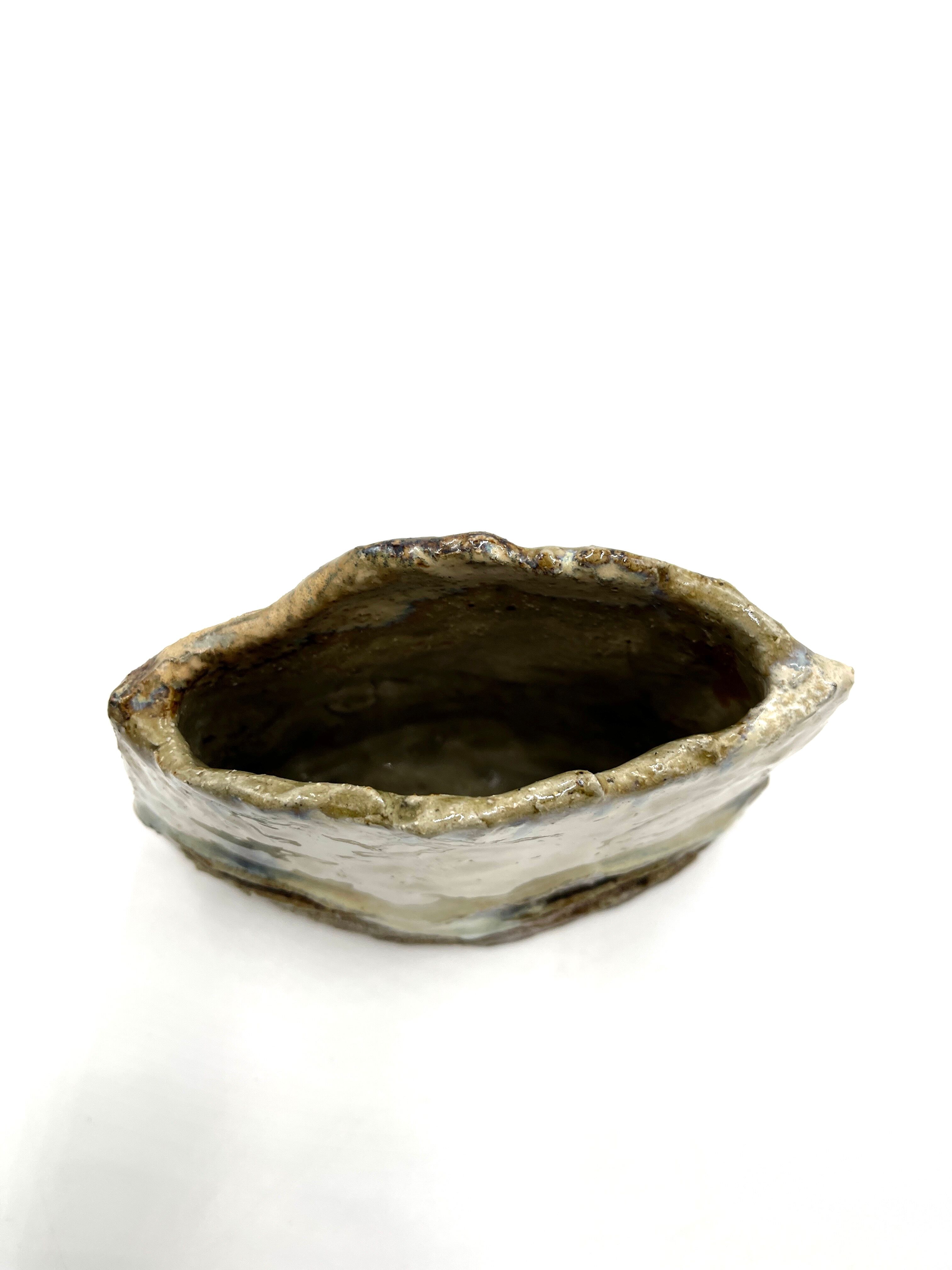 Vase des Claude Gaget en gres la borne des années 70