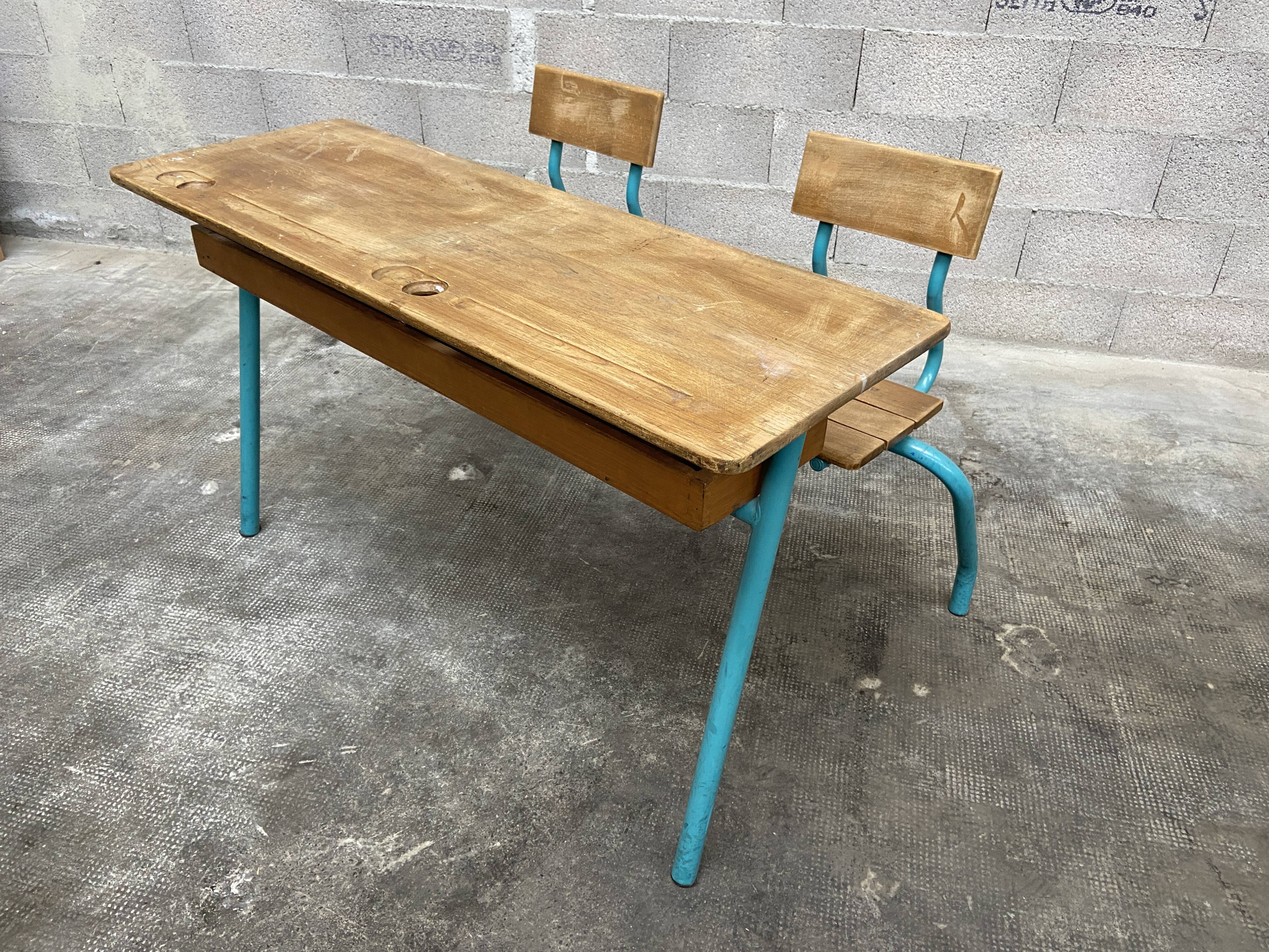 Vintage school desk desk