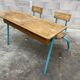 Vintage school desk desk