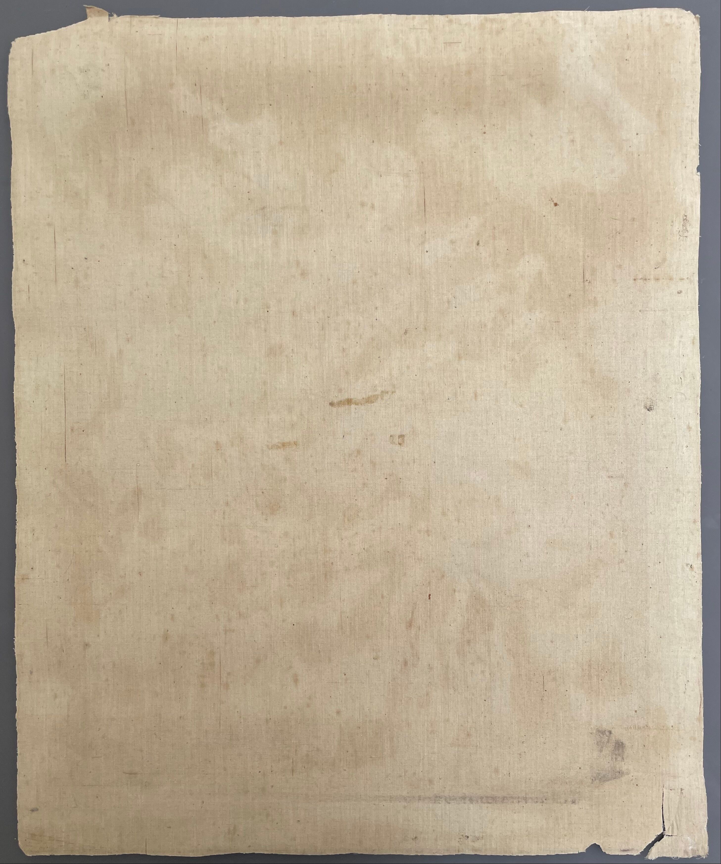 Painting old gypsy painting flamenco dancer La Baila Dora XXth