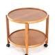 Danish Trolley with Removable Tray - teak