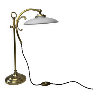 Ancienne lampe de bureau monte et baisse vintage