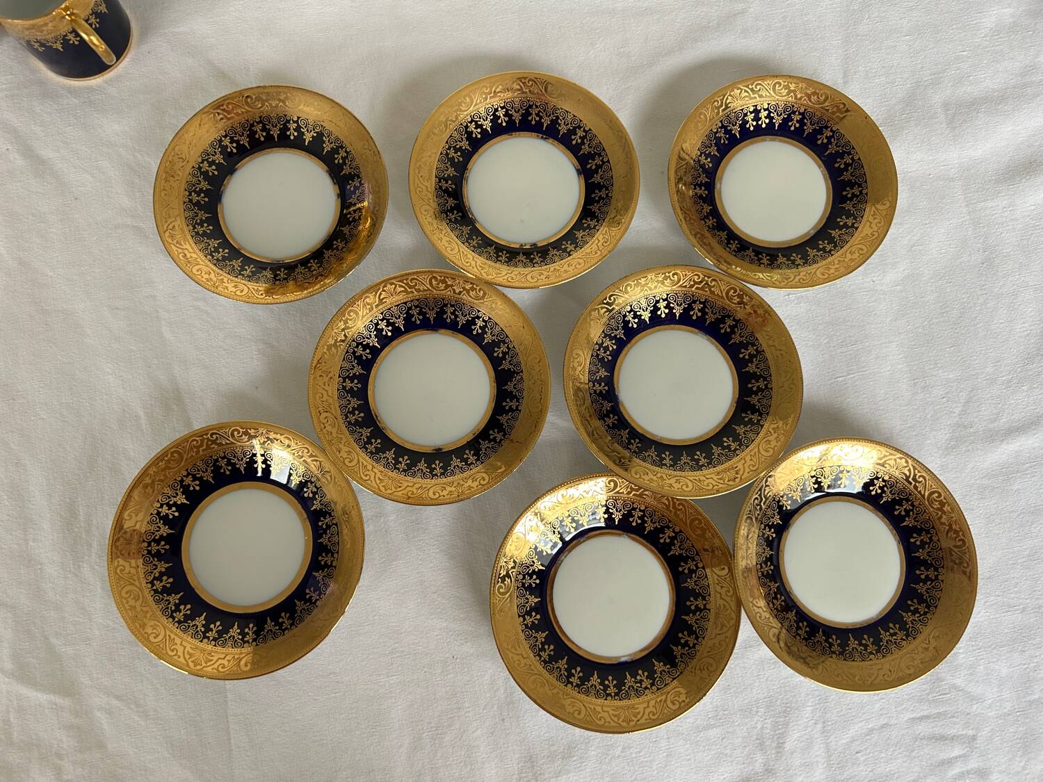 Limoges porcelain coffee service – Ch. Haviland – Decor