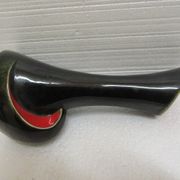 Vase rouge et noir vintage