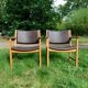 2 Hans Wegner armchairs - Denmark 1960s