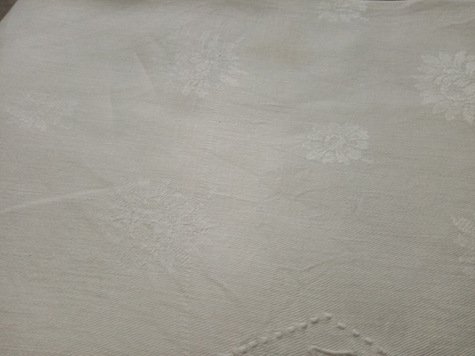 Set of 10 monogram embroidered towels CM and tablecloth