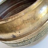 Cache-pot by Villedieu brass 70s/80s